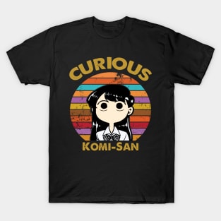 Vintage Style Curious Komi San T-Shirt